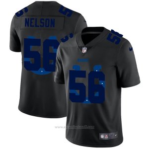 Camiseta NFL Limited Indianapolis Colts Nelson Logo Dual Overlap Negro