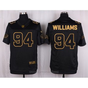 Camiseta Buffalo Bills Williams Negro Nike Elite Pro Line Gold NFL Hombre2