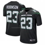 Camiseta NFL Game New York Jets James Robinson Alterno Negro