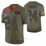 Camiseta NFL Limited Houston Texans Johnathan Joseph 2019 Salute To Service Verde