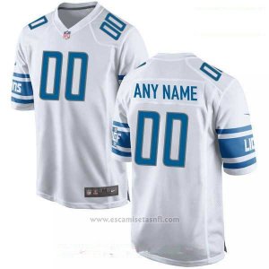 Camisetas NFL Nino Detroit Lions Personalizada Blanco