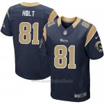 Camiseta Los Angeles Rams Holt Profundo Azul Nike Elite NFL Hombre