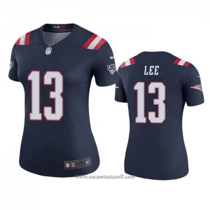 Camiseta NFL Legend Mujer New England Patriots Marqise Lee Azul Color Rush