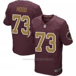 Camiseta Washington Redskins Hood Apagado Rojo Nike Elite NFL Hombre