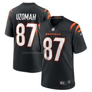 Camiseta NFL Game Cincinnati Bengals C.j. Uzomah 87 Negro