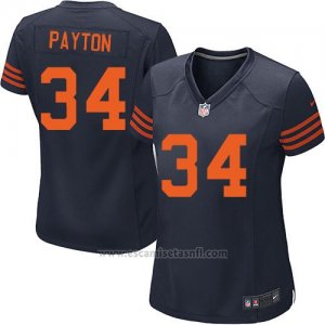 Camiseta Chicago Bears Payton Azul Nike Game NFL Mujer