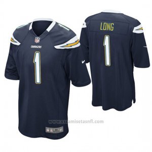 Camiseta NFL Game Hombre San Diego Chargers Ty Long Azul