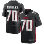 Camiseta NFL Game Atlanta Falcons Jake Matthews Throwback 2020 Negro