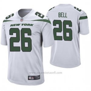 Camiseta NFL Game Hombre New York Jets Le'veon Bell Blanco 60th Aniversario