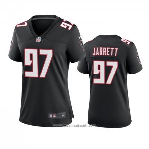Camiseta NFL Game Mujer Atlanta Falcons Grady Jarrett Throwback 2020 Negro