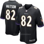 Camiseta Baltimore Ravens Watson Negro Nike Game NFL Hombre