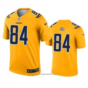Camiseta NFL Legend Los Angeles Chargers K.j. Hill Inverted Oro