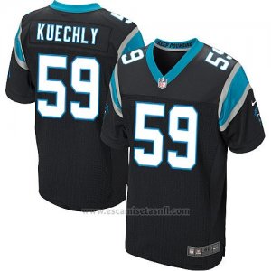 Camiseta Carolina Panthers Kuechly Negro Nike Elite NFL Hombre