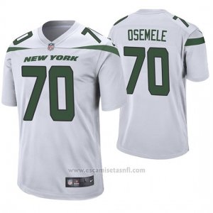 Camiseta NFL Game Hombre New York Jets Kelechi Osemele Blanco