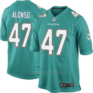 Camiseta Miami Dolphins Alonso Verde Nike Game NFL Nino