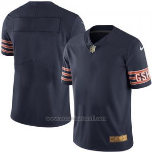 Camiseta Chicago Bears Profundo Azul Nike Gold Legend NFL Hombre
