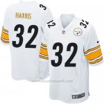 Camiseta Pittsburgh Steelers Harris Blanco Nike Game NFL Nino