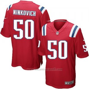 Camiseta New England Patriots Ninkovich Rojo Nike Game NFL Nino