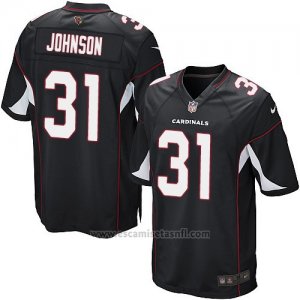Camiseta Arizona Cardinals Johnson Negro Nike Game NFL Hombre
