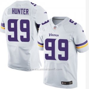 Camiseta Minnesota Vikings Hunter Blanco Nike Elite NFL Hombre
