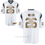 Camiseta Houston Texans Miller Blanco Nike Gold Game NFL Hombre