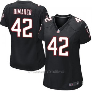 Camiseta Atlanta Falcons Dimarco Negro Nike Game NFL Mujer