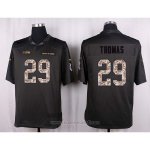 Camiseta Seattle Seahawks Thomas Apagado Gris Nike Anthracite Salute To Service NFL Hombre
