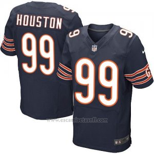 Camiseta Chicago Bears Houston Profundo Azul Nike Elite NFL Hombre
