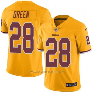 Camiseta Washington Redskins Green Amarillo Nike Legend NFL Hombre