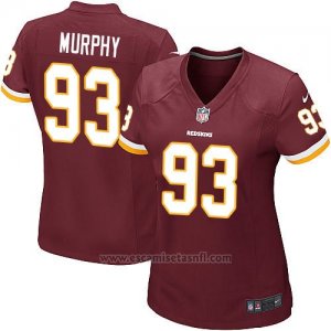 Camiseta Washington Redskins Murphy Rojo Nike Game NFL Marron Mujer