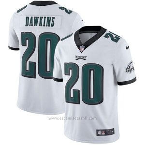 Camiseta NFL Limited Hombre Philadelphia Eagles 20 Dawkins Blanco