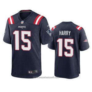 Camiseta NFL Game New England Patriots N'keal Harry 2020 Azul