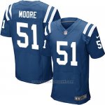 Camiseta Indianapolis Colts Moore Azul Nike Elite NFL Hombre
