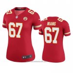 Camiseta NFL Legend Mujer Kansas City Chiefs Lucas Niang Rojo