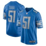 Camiseta NFL Game Detroit Lions Jahlani Tavai Azul