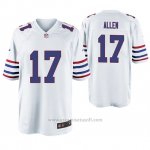 Camiseta NFL Game Hombre Buffalo Bills Josh Allen Throwback Blanco