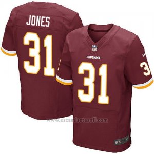 Camiseta Washington Redskins Jones Rojo Nike Elite NFL Hombre