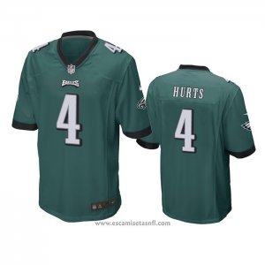 Camiseta NFL Game Philadelphia Eagles Jalen Hurts Verde