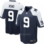 Camiseta Dallas Cowboys Romo Negro Blanco Nike Game NFL Hombre