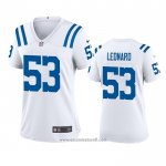 Camiseta NFL Game Mujer Indianapolis Colts Darius Leonard 2020 Blanco