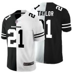 Camiseta NFL Limited Washington Redskins Taylor Black White Split