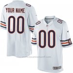 Camisetas NFL Limited Hombre Chicago Bears Personalizada Blanco