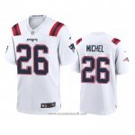 Camiseta NFL Game New England Patriots Sony Michel 2020 Blanco