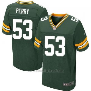 Camiseta Green Bay Packers Perry Verde Nike Elite NFL Hombre