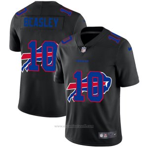 Camiseta NFL Limited Buffalo Bills Beasley Logo Dual Overlap Negro