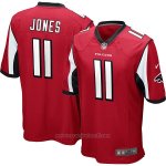Camiseta NFL Limited Nino Atlanta Falcons 11 Jones Rojo