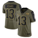 Camiseta NFL Limited Tampa Bay Buccaneers Mike Evans 2021 Salute To Service Verde