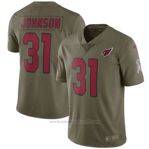 Camiseta NFL Limited Nino Atlanta Falcons 31 Johnson Verde