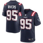 Camiseta NFL Game New England Patriots Derek Rivers Azul