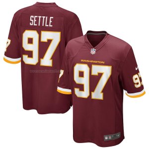 Camiseta NFL Game Washington Redskins Tim Settle Rojo